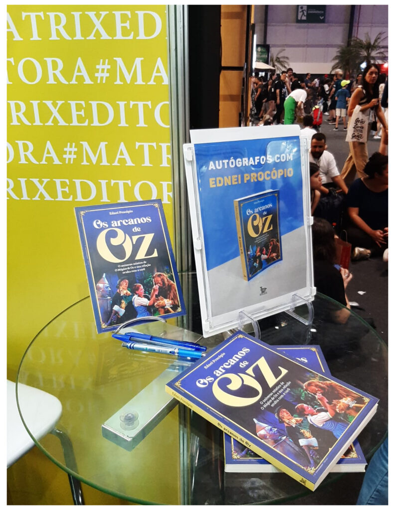 Lançamento do Livro Os Arcanos de Oz na Bienal do Livro 2024