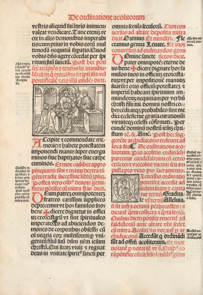 A 16th century copy of Liber Pontificalis